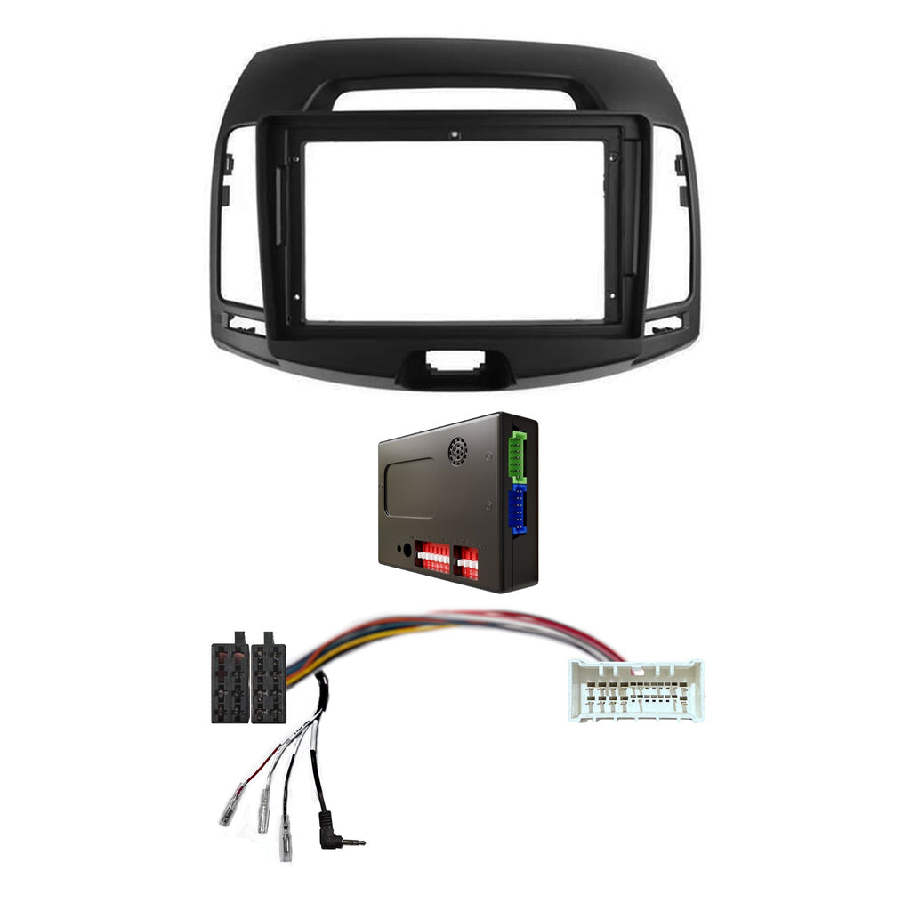 CAC F9HY3K 9 Inch Fascia Kit Compatible with Hyundai Elantra 2006-2010