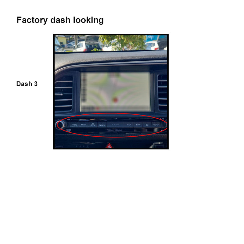 CAC F9HY6K2 9 Inch Fascia Kit Compatible with Hyundai Elantra 2016-2020 Infinity Amplified