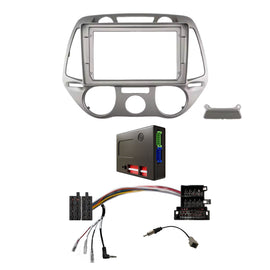 CAC F9HY8K 9 Inch Fascia Kit Compatible with Hyundai i20 2010-2012 Manual