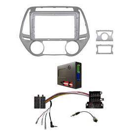 CAC F9HY9K 9 Inch Fascia Kit Compatible with Hyundai i20 2012-2015