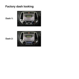 CAC F9HY9K 9 Inch Fascia Kit Compatible with Hyundai i20 2012-2015