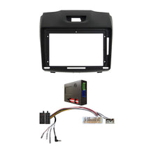 Load image into Gallery viewer, CAC F9ISU2K1 9 Inch Fascia Kit Compatible with Isuzu Dmax Mux 2012-2020 Dash 1 Dash 2