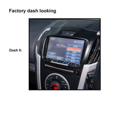 CAC F9ISU2K5 9 Inch Fascia Kit Compatible with Isuzu Dmax Mux 2012-2020 Dash 5