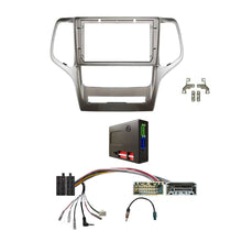 Load image into Gallery viewer, CAC F9JP6K 9 Inch Fascia Kit Compatible with Jeep Grand Cherokee 2011-2013
