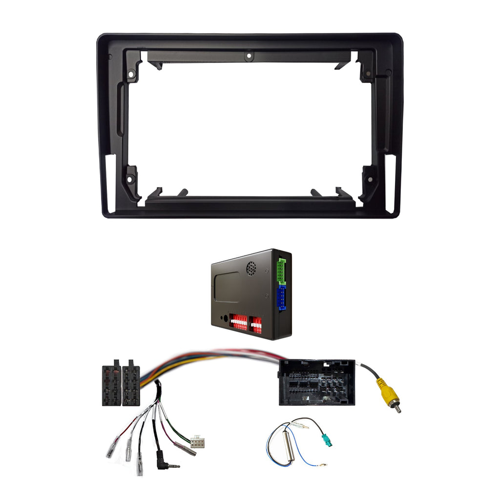 CAC F9JP7K1 9 Inch Fascia Kit Compatible with Jeep Grand Cherokee 2014-2021 Dash 2