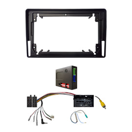 CAC F9JP7K1 9 Inch Fascia Kit Compatible with Jeep Grand Cherokee 2014-2021 Dash 2