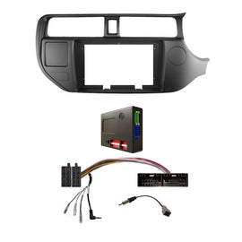 CAC F9KA32K1 9 Inch Fascia Kit Compatible with Kia Sportage 2010-2015 Dash 1 2