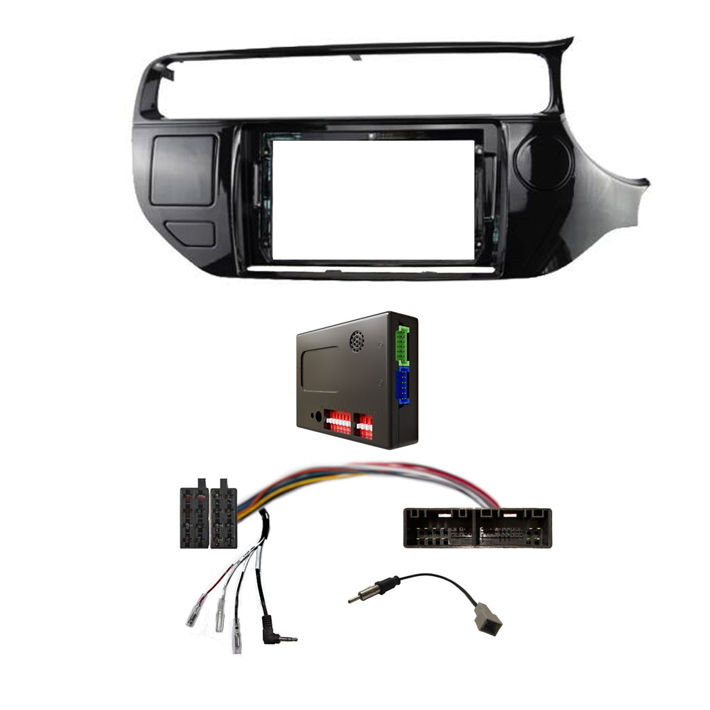 CAC F9KA23K1 9 Inch Fascia Kit Compatible with Kia Rio 2015-2016 Standard