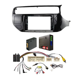 CAC F9KA23K2 9 Inch Fascia Kit Compatible with Kia Rio 2015-2016 Amplified