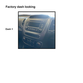 CAC F9KA27K 9 Inch Fascia Kit Compatible with Kia Sorento 2013-2014 Dash 1