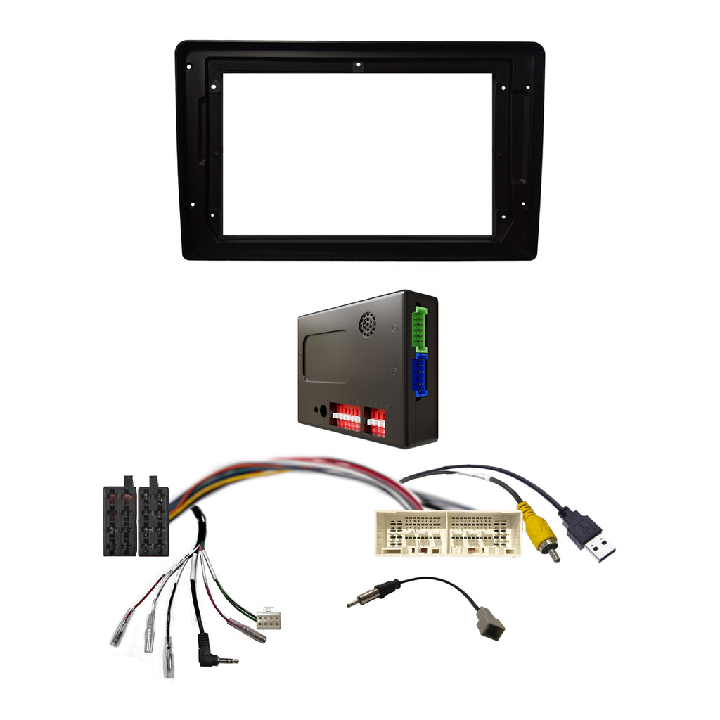 CAC F9KA2K1 9 Inch Fascia Kit Compatible with Kia Carnival 2015-2020 Dash 2