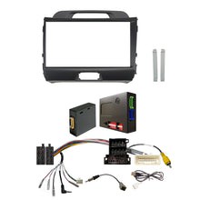 Load image into Gallery viewer, CAC F9KA32K2 9 Inch Fascia Kit Compatible with Kia Sportage 2010-2015 Dash 3 4 Amplified (not Infinity)