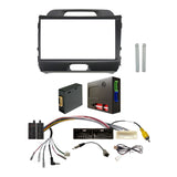 CAC F9KA32K3 9 Inch Fascia Kit Compatible with Kia Sportage 2010-2015 Dash 3 4 Infinity Amplified