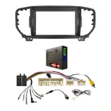 CAC F9KA33K1 9 Inch Fascia Kit Compatible with Kia Sportage 2015-2018 Standard