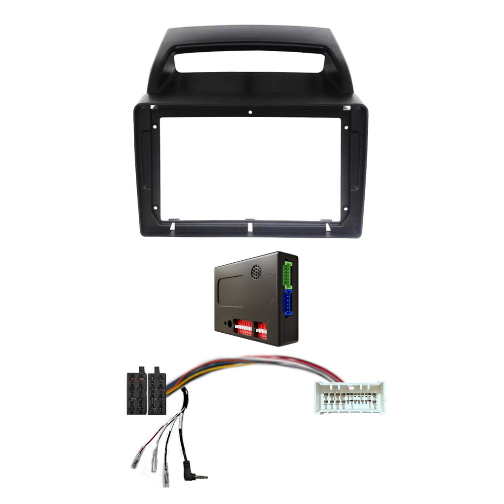 CAC F9KA3K1 9 Inch Fascia Kit Compatible with Kia Carnival / Grand Carnival 2006-2010