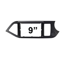 Load image into Gallery viewer, 9" FACIA KIT F9KA43 Fascia Dash Plate Panel For Kia Picanto 2011-2017