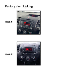 CAC F9KA4K1 9 Inch Fascia Kit Compatible with Kia Cerato 2013-2018 Dash 1 2