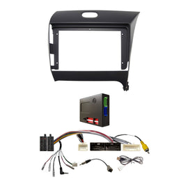 CAC F9KA4K3 9 Inch Fascia Kit Compatible with Kia Cerato 2013-2018 Dash 4 5