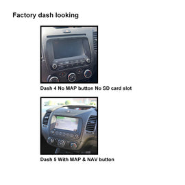 CAC F9KA4K3 9 Inch Fascia Kit Compatible with Kia Cerato 2013-2018 Dash 4 5