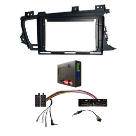 CAC F9KA6K1 9 Inch Fascia Kit Compatible with Kia Optima 2010-2013 Dash 1