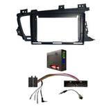 CAC F9KA6K1 9 Inch Fascia Kit Compatible with Kia Optima 2010-2013 Dash 1