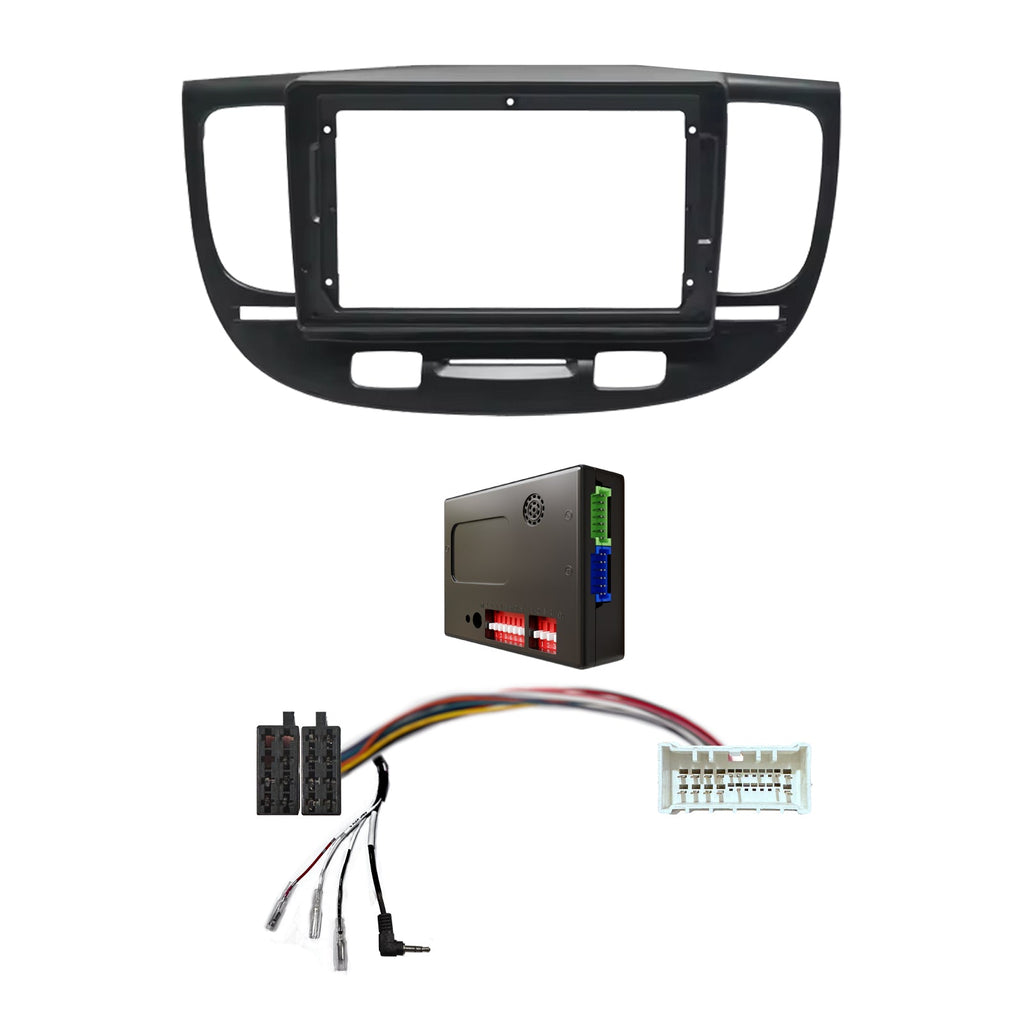 CAC F9KA9K 9 Inch Fascia Kit Compatible with Kia Rio 2005-2011
