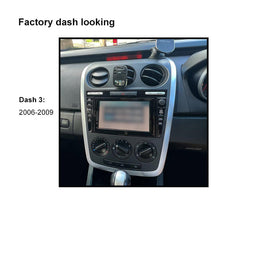 CAC F9MA23K2 9 Inch Fascia Kit Compatible with Mazda CX-7 2006-2009 Dash 3