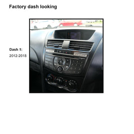 CAC F9MA26K1 9 Inch Fascia Kit Compatible with Mazda Bt-50 2012-2018 Dash 1