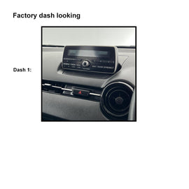 CAC F9MA5K1 9 Inch Fascia Kit Compatible with Mazda 3 2004-2009 No Bose