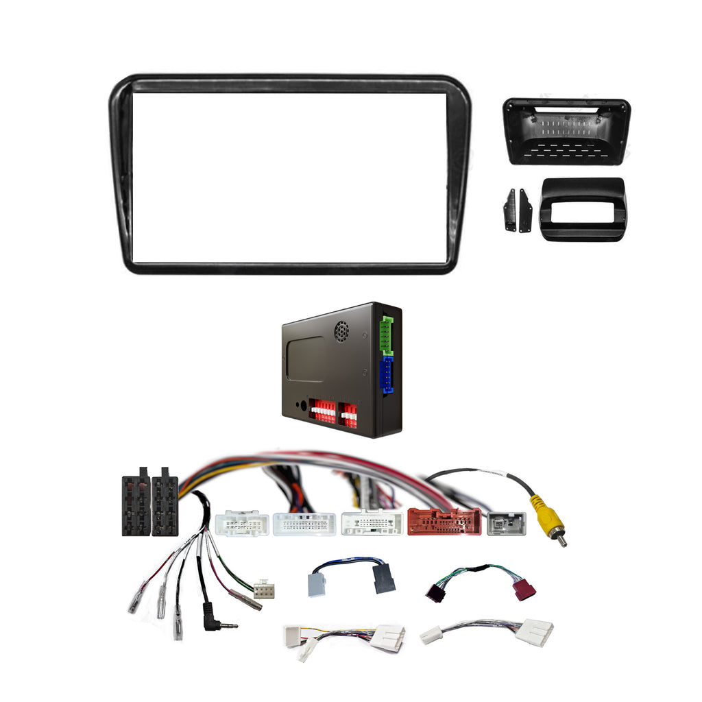 CAC F9MA5K3 9 Inch Fascia Kit Compatible with Mazda 2 CX-3 2014+ Dash 2 With BOSE