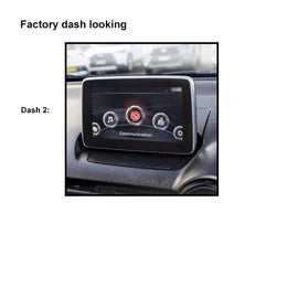 CAC F9MA5K3 9 Inch Fascia Kit Compatible with Mazda 2 CX-3 2014+ Dash 2 With BOSE