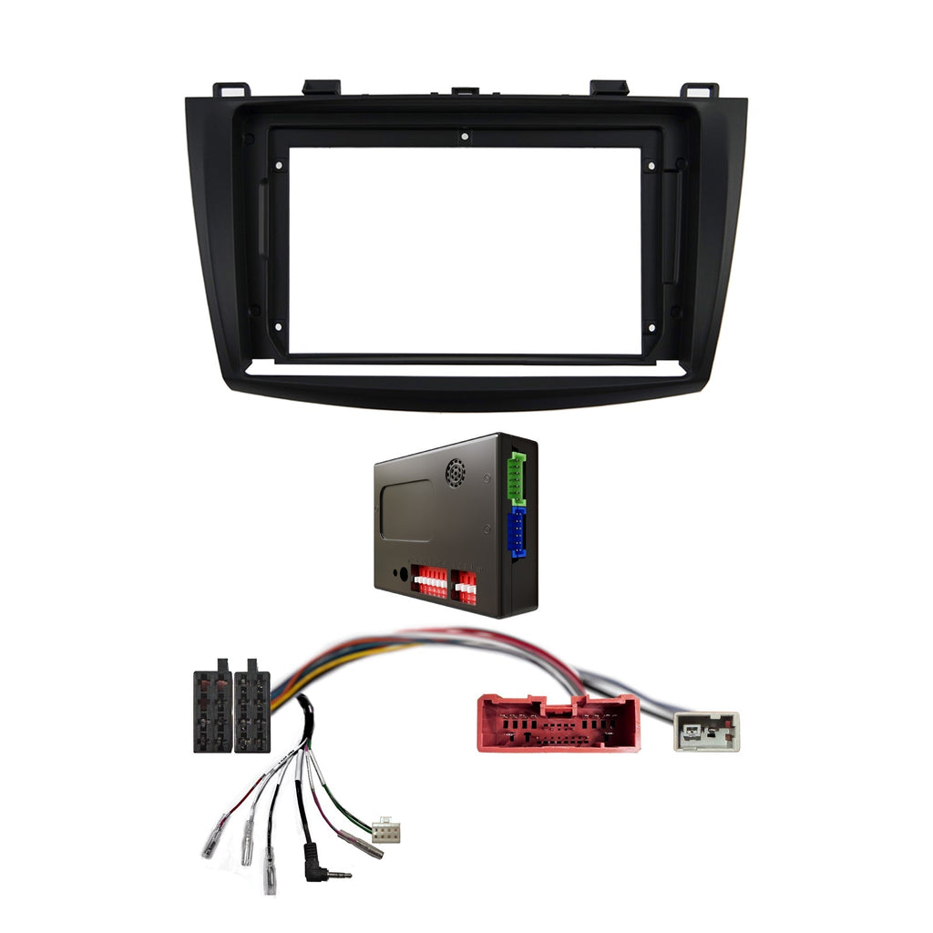 CAC F9MA6K 9 Inch Fascia Kit Compatible with Mazda 3 2009-2013