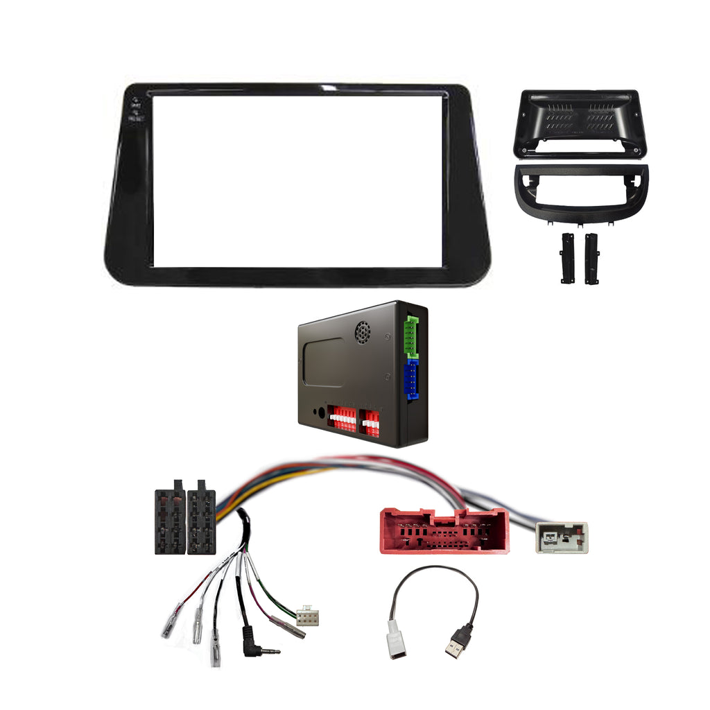 CAC F9MA7K1 9 Inch Fascia Kit Compatible with Mazda 3 2013+ Dash 1