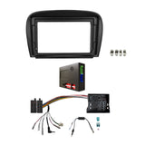 CAC F9MB22K1 9 Inch Fascia Kit Compatible with Mercedes SL 2002-2011 R230 Dash 2 Standard