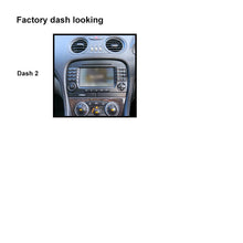 Load image into Gallery viewer, CAC F9MB22K2 9 Inch Fascia Kit Compatible with Mercedes SL 2002-2011 R230 Dash 2 Fibre Optic