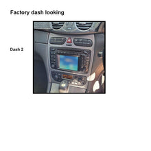 Load image into Gallery viewer, CAC F9MB5K2 9 Inch Fascia Kit Compatible with Mercedes CLK 2000-2004 Dash 2 Fibre Optic System