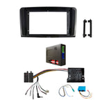 CAC F9MB7K2 9 Inch Fascia Kit Compatible with Mercedes ML GL 2005-2011 Dash 2 Fibre Optic System