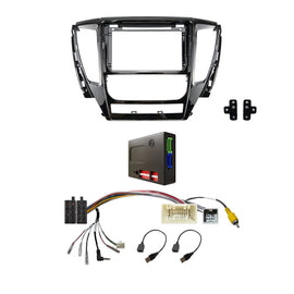 CAC F9MT23K1 9 Inch Fascia Kit Compatible with Mitsubishi Pajero Sport 2015-2019 Dash 1 Standard