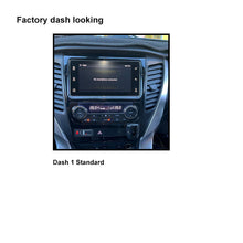 Load image into Gallery viewer, CAC F9MT23K1 9 Inch Fascia Kit Compatible with Mitsubishi Pajero Sport 2015-2019 Dash 1 Standard