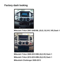 Load image into Gallery viewer, CAC F9MT25K2 9 Inch Fascia Kit Compatible with Mitusbishi Triton 2007-2014 ML MN GLXR