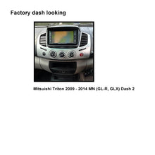 Load image into Gallery viewer, CAC F9MT25K4 9 Inch Fascia Kit Compatible with Mitusbishi Triton 2009-2014 MN (GL-R, GLX) Dash 2