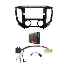 Load image into Gallery viewer, CAC F9MT26K1 9 Inch Fascia Kit Compatible with Mitsubishi Triton 2016-2018 Dash 4 Manual A/C