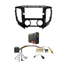 Load image into Gallery viewer, CAC F9MT26K2 9 Inch Fascia Kit Compatible with Mitsubishi Triton 2016-2023 Manual A/C