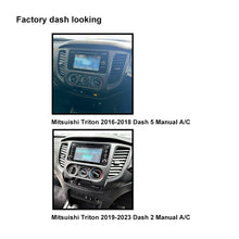 Load image into Gallery viewer, CAC F9MT26K2 9 Inch Fascia Kit Compatible with Mitsubishi Triton 2016-2023 Manual A/C