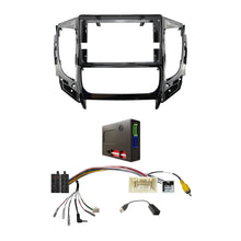 Load image into Gallery viewer, CAC F9MT27K1 9 Inch Fascia Kit Compatible with Mitsubishi Triton 2016-2018 Dash 1 Dash 2 Auto A/C