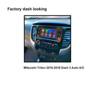 Load image into Gallery viewer, CAC F9MT27K2 9 Inch Fascia Kit Compatible with Mitsubishi Triton 2016-2018 Dash 3 Auto A/C