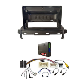 CAC F9MT4K2 9 Inch Fascia Kit Compatible with Mitsubishi Eclipse Cross 2017-2020 Dash 2 Factory 360° Camera