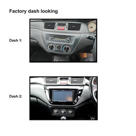 CAC F9MT5K 9 Inch Fascia Kit Compatible with Mitsubishi Lancer 2003-2007