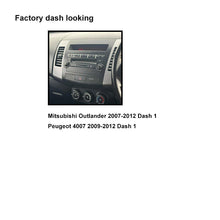 Load image into Gallery viewer, CAC F9MT8K1 9 Inch Fascia Kit Compatible with Mitsubishi Outlander 2007-2012 Peugeot 4007 2009-2012