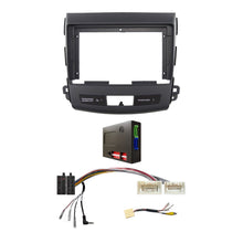 Load image into Gallery viewer, CAC F9MT8K4 9 Inch Fascia Kit Compatible with Mitsubishi Outlander 2007-2012 Peugeot 4007 2009-2012 Rockford Fosgate